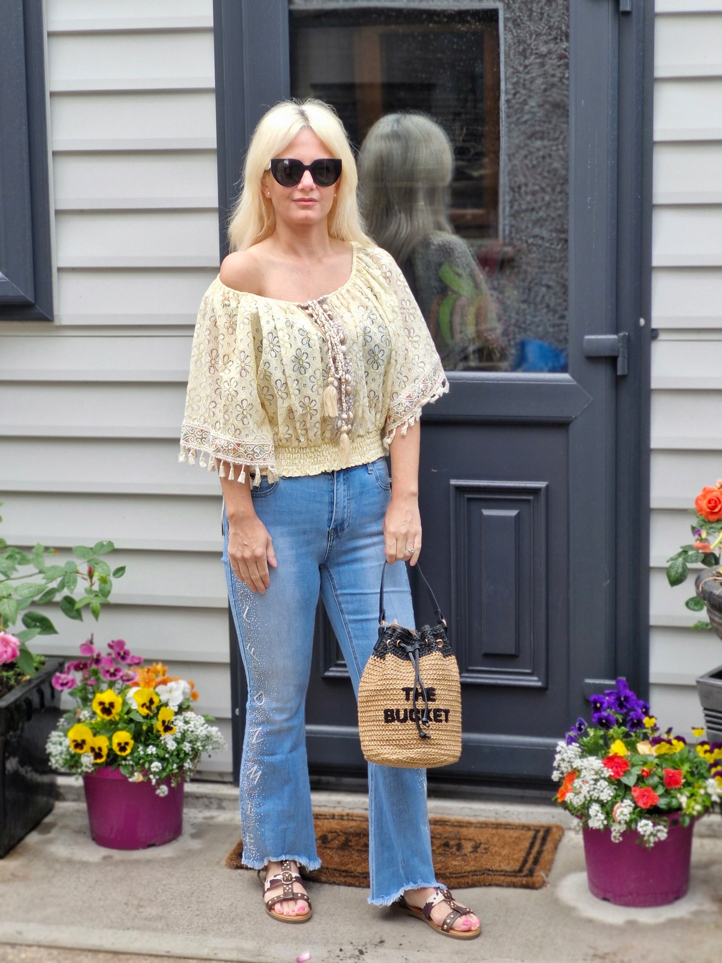 Freya stretch Crop jeans