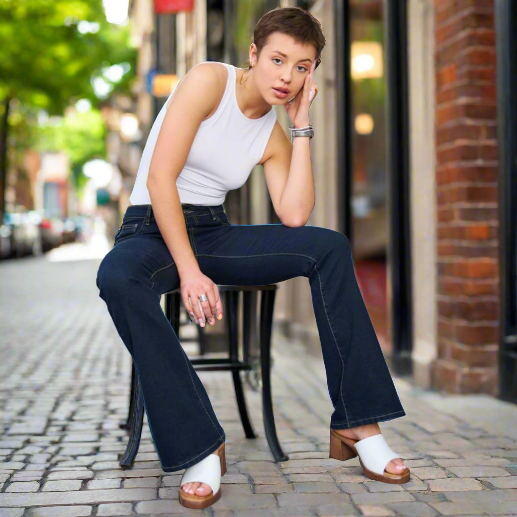 Teagan stretch Flare jeans