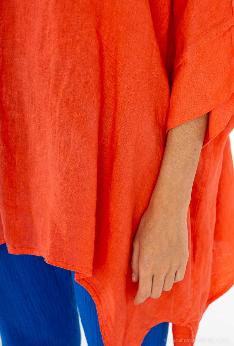 Larissa Linen Blouse Cork Ireland