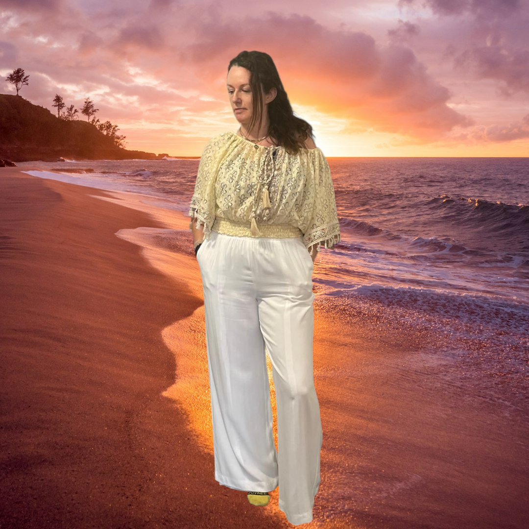 Shelby high-waist wide-leg pallazo trousers