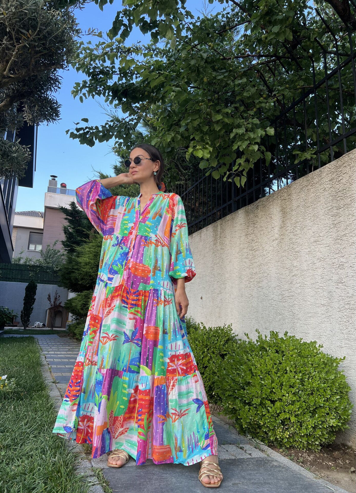 Natalia Bohemian maxi dress Cork Ireland