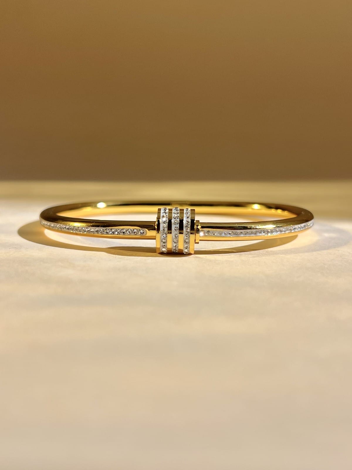 Gold Stainless steel Bangle
