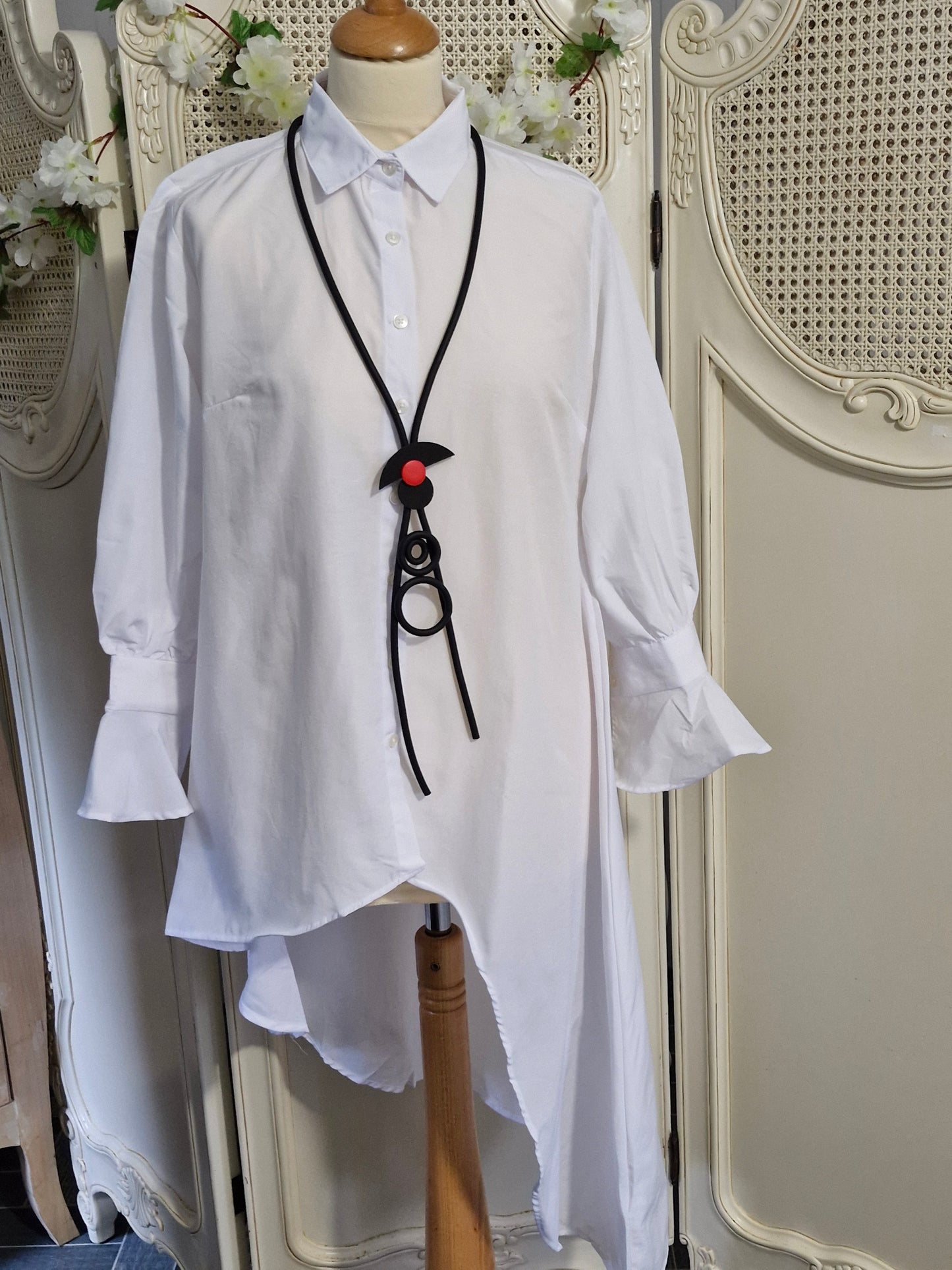 Diana asymmetrical shirt