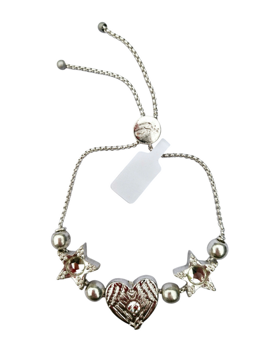 Bibi chunky heart bracelet