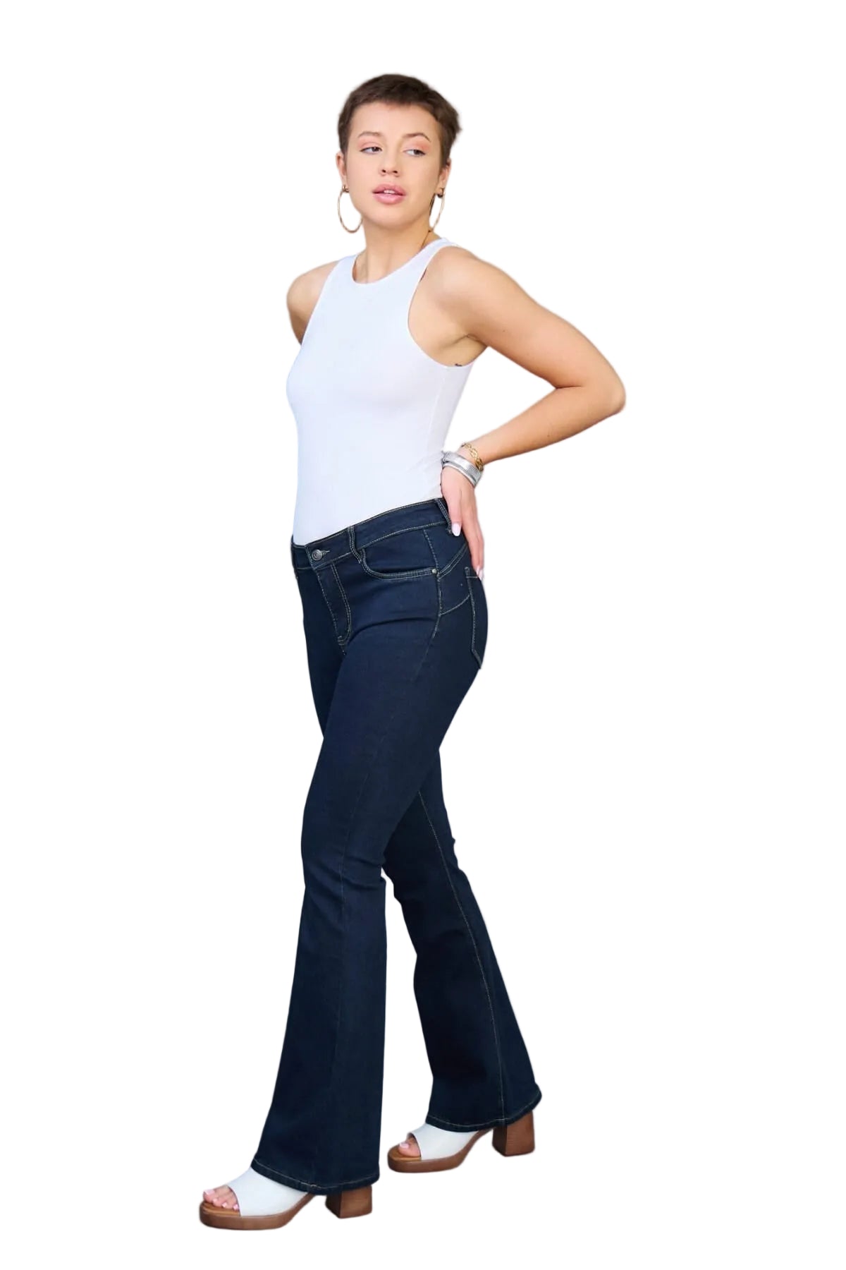 Teagan stretch Flare jeans