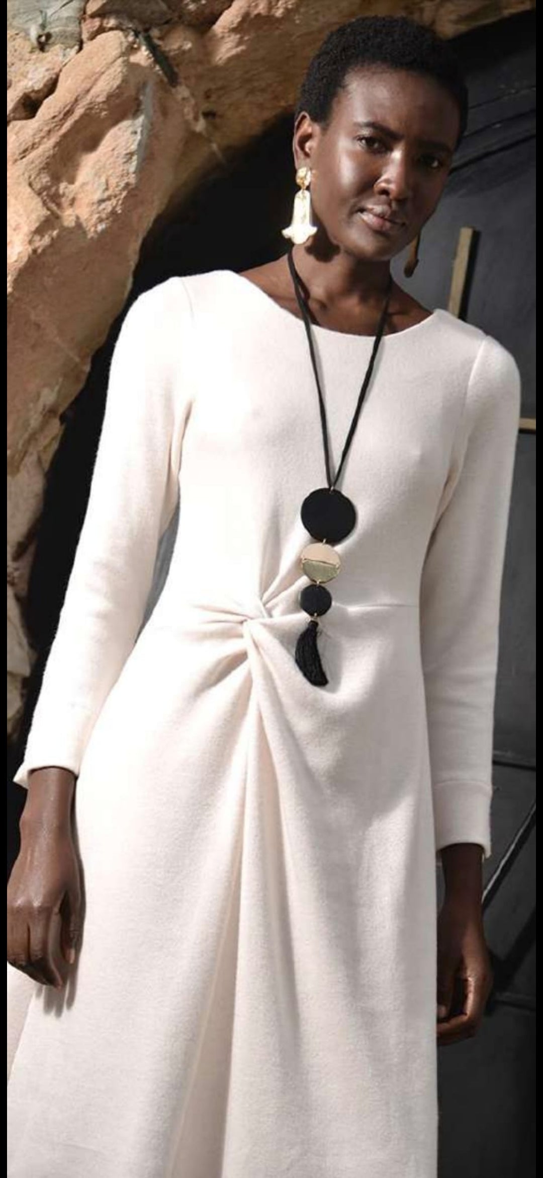 Eleria Cortes knit dress