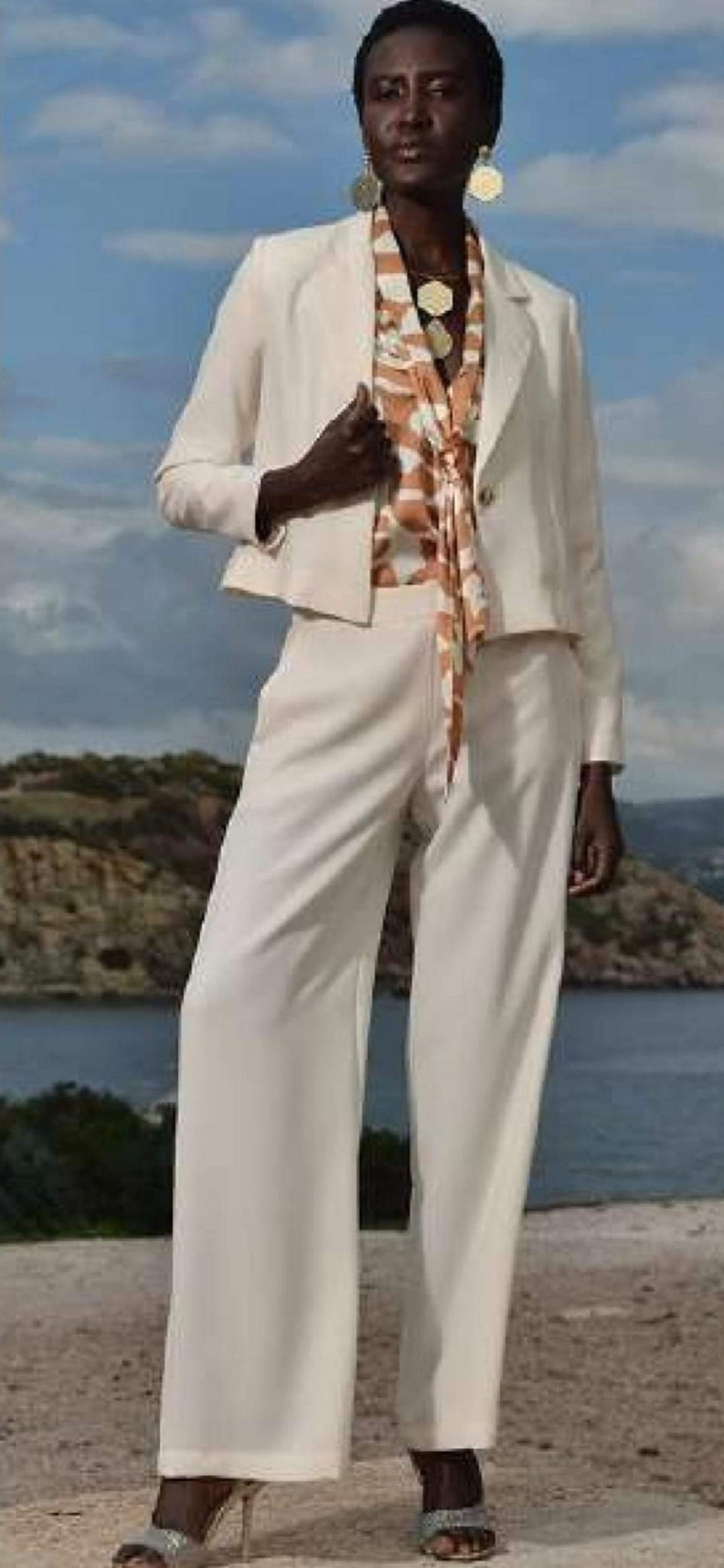 Eleria Cortes Cream trousers