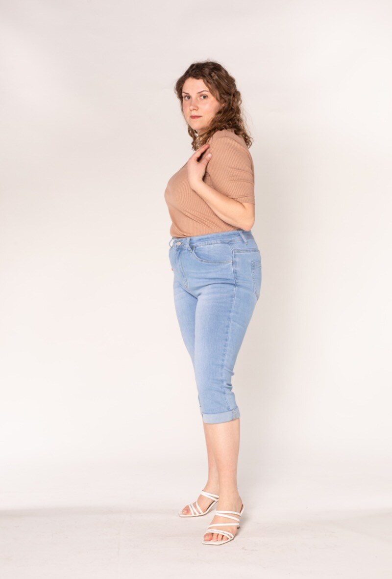 Candy high waist stretch crop jeans Cork Ireland