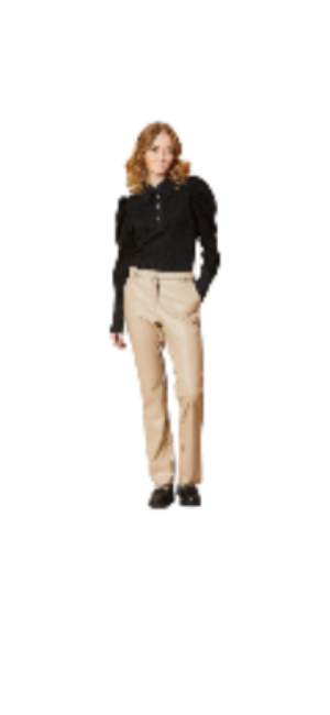 Ru de femme Savanna leather trousers