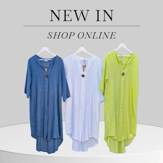 Georgina linen dress Cork Ireland