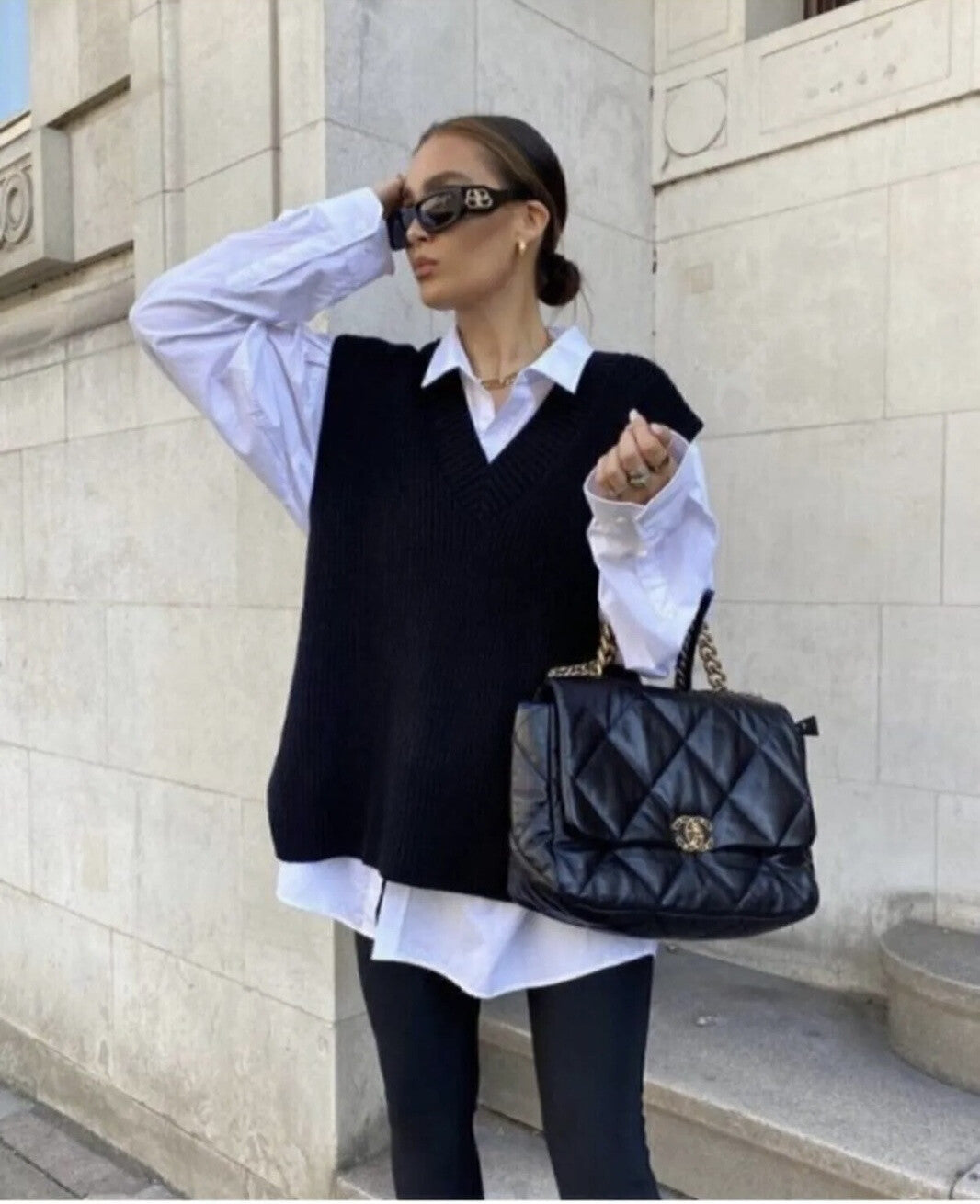 Calista Sleeveless Knit Sweater