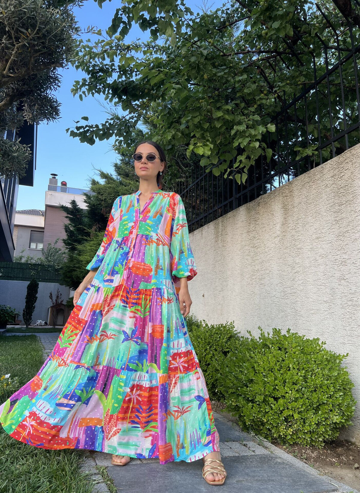 Natalia Bohemian maxi dress Cork Ireland